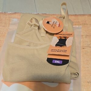 Shapermint Essentials Tan Cami‎
